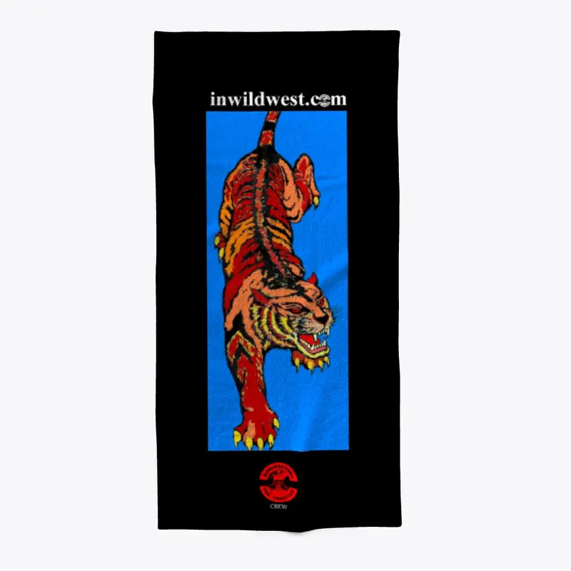 inwildwest beach towel or yoga mat