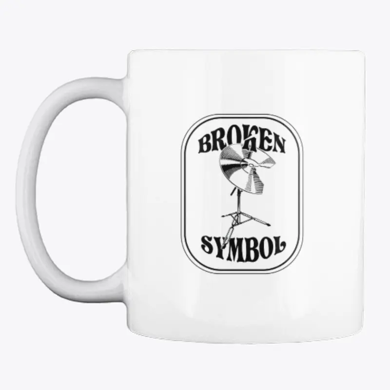 Broken Symbol and skelly man mug