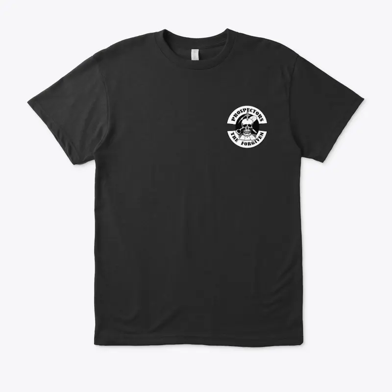 Prospectors The Forgiven logo  t-shirt