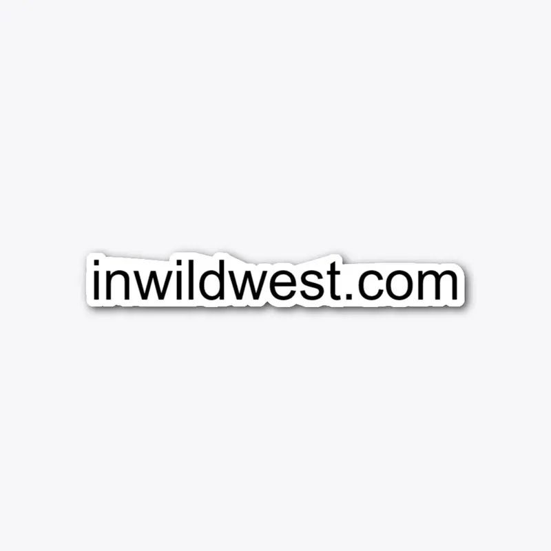 inwildwest.com sticker